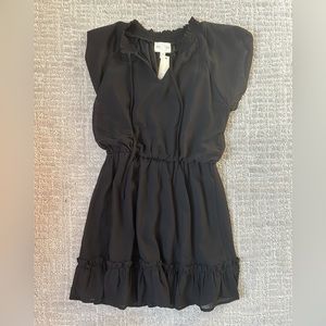 Francesca’s NWT Black Short Sleeve Mini Dress